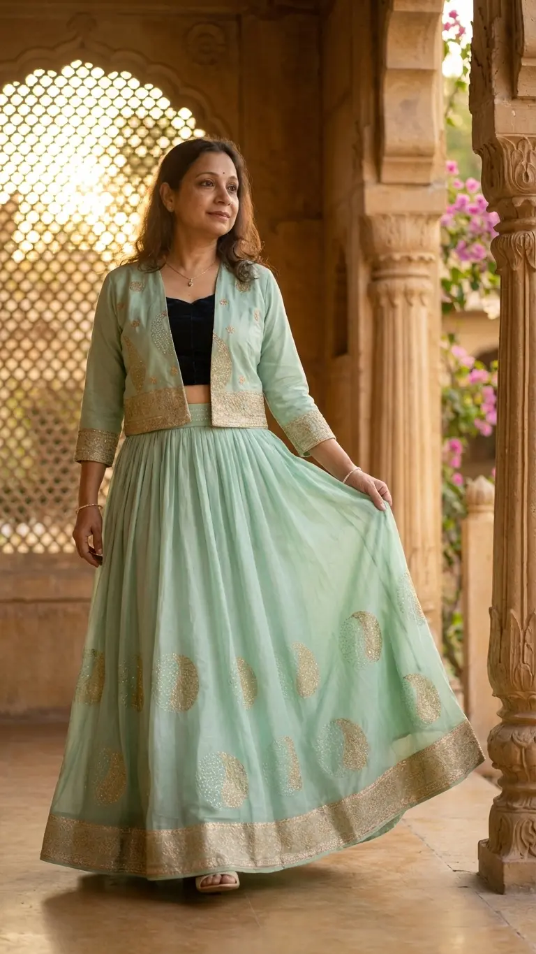 Upcycled Saree Outfits